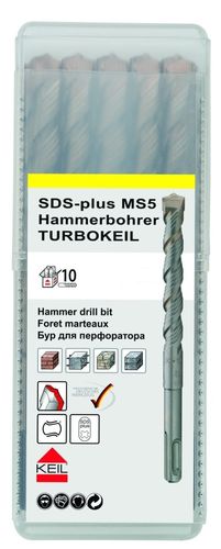Keil Hammerbohrer SDS-plus 12x160  10er Pack
