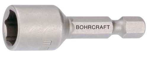 Bohrcraft Stecknuss Bit 1/4" SW10 mit Magnet